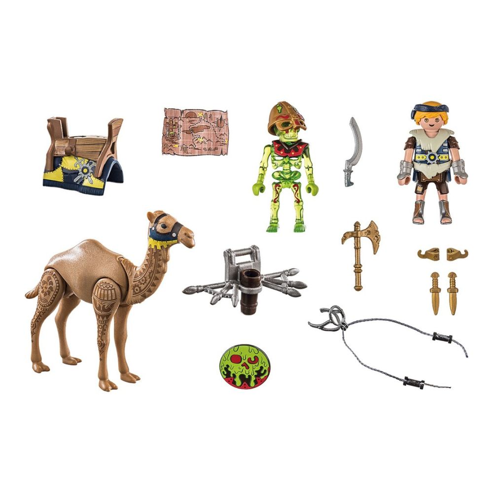 Playmobil Novelmore Sal'ahari Sands - Arwynn Με Καμήλα Και Σκελετός Πολεμιστής 71028 - Playmobil, Playmobil Novelmore