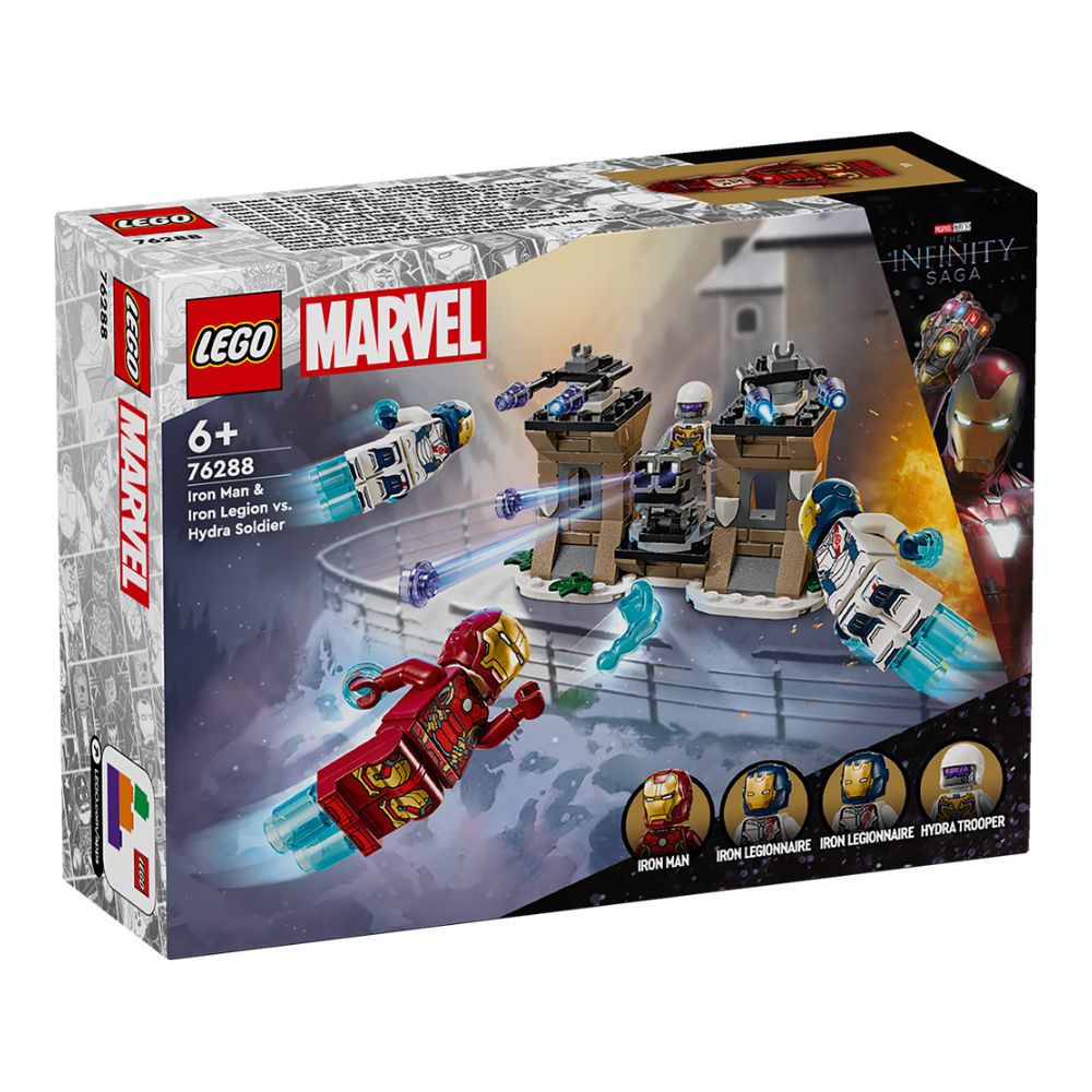 LEGO Super Heroes Iron Man & Iron Legion VS. Hydra Soldier 76288 - LEGO, LEGO Marvel Super Heroes