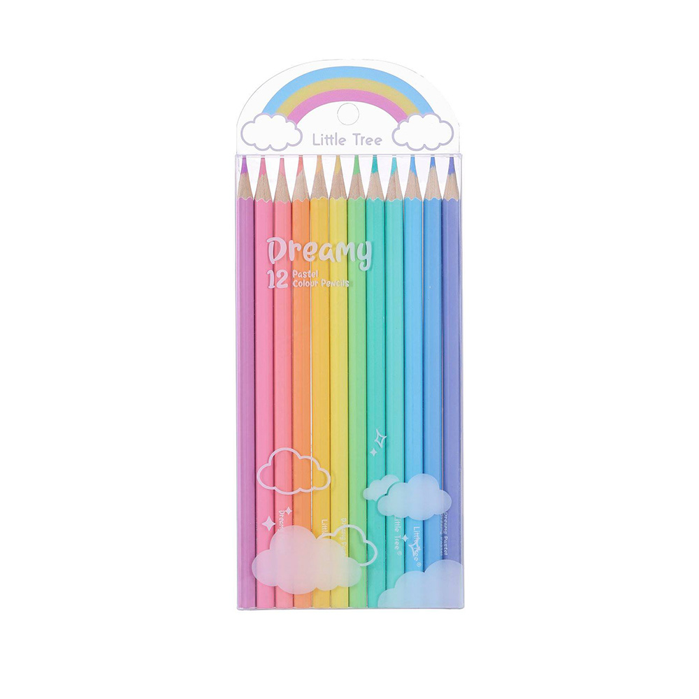 Pastel Dream Σετ 12 Μολύβια Smooth Colour, LT511209 - Hinkler
