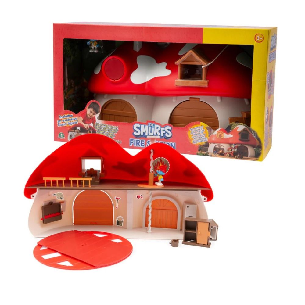 Giochi Preziosi Στρουμφάκια Στρουμφοπυροσβεστική Playset PUF29000 - Giochi Preziosi