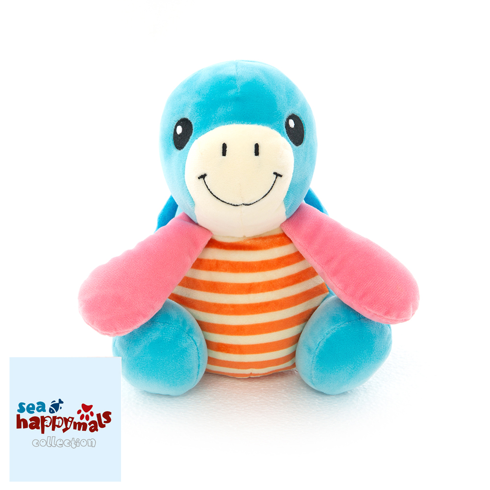 Happymals Λούτρινο Sea World: Χελώνα, HS-006 - Happymals