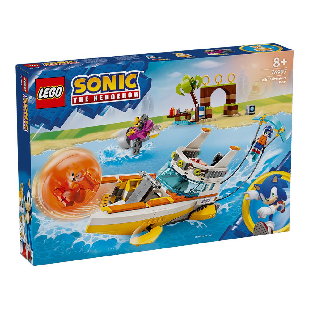 LEGO Sonic The Hedgehog Tail' Adventure Boat 76997 - LEGO