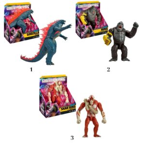 Giochi Preziosi Godzilla & Kong Φιγούρες Γίγας 28εκ (3 Σχέδια) MN300000 - Giochi Preziosi