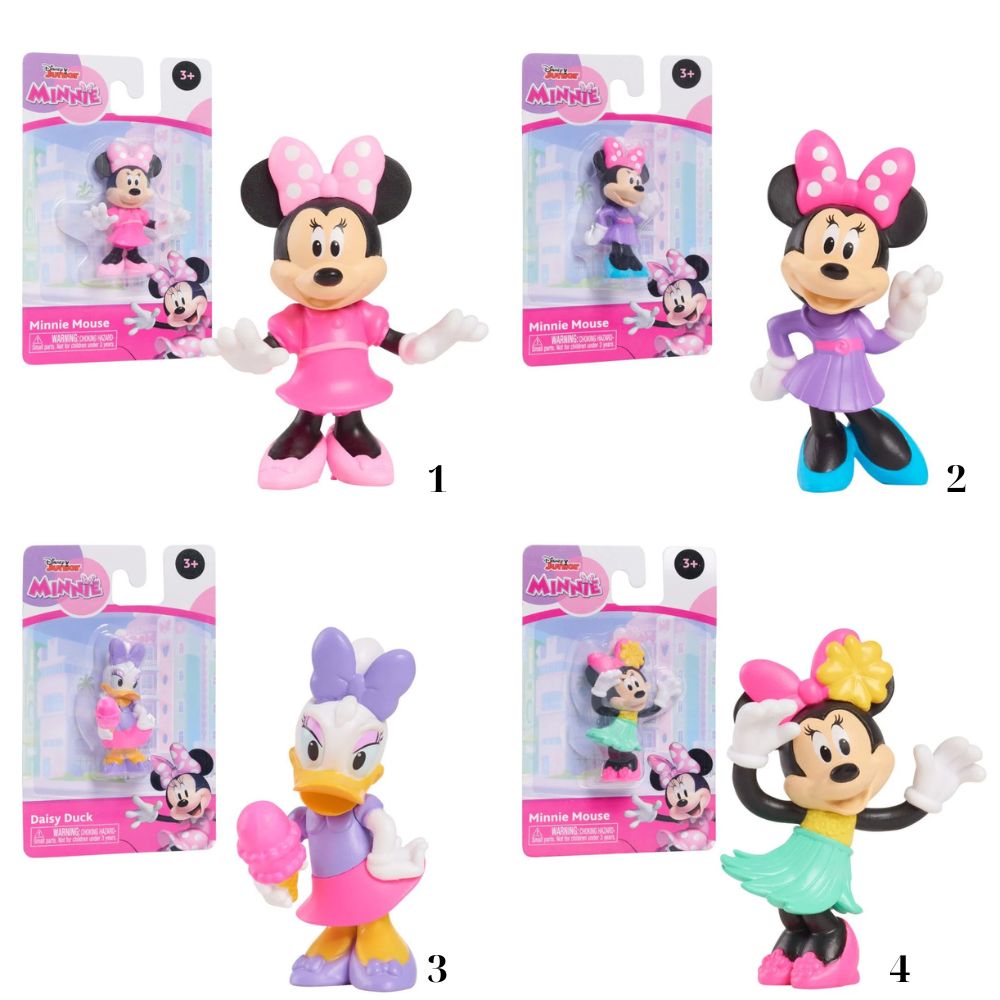 Giochi Preziosi Minnie Φιγούρα 6εκ (4 Σχέδια) MCN34000 - Giochi Preziosi, Minnie