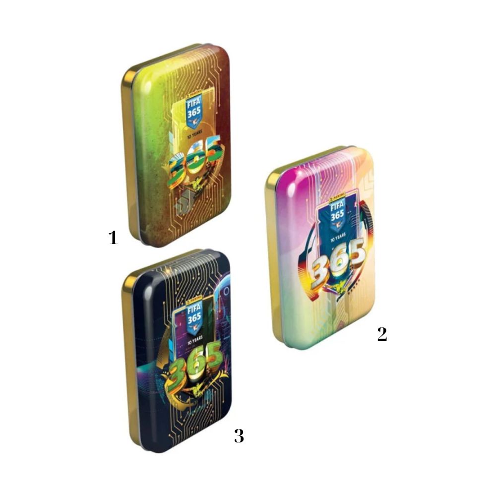 Panini FIFA 365 25 Adrenalyn Metal Pocket Tin (3 Σχέδια) - PANINI