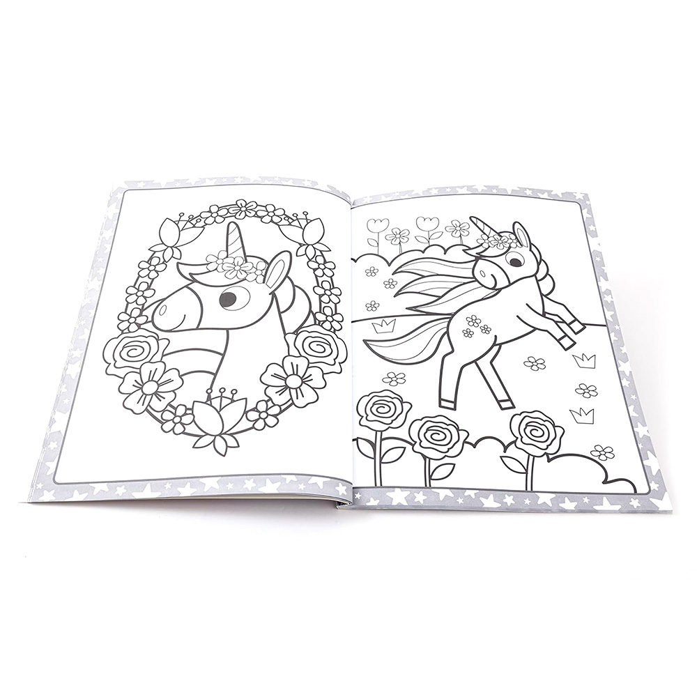 Hinkler Megatastic Colouring: Unicorns, MEG-12 - Hinkler