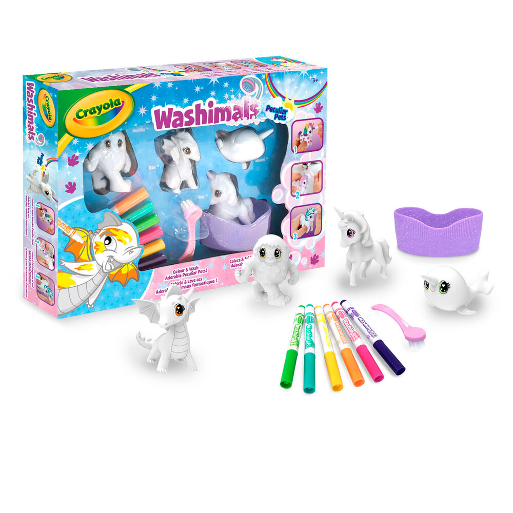 Crayola Washimals Σετ Παραμυθένια Ζωάκια 25-7191 - Crayola