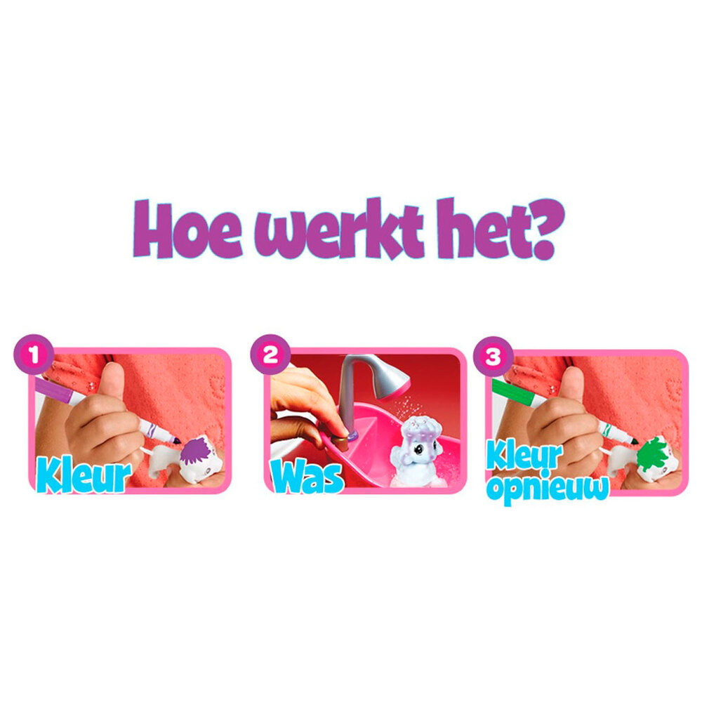 Crayola Washimals Σετ Παραμυθένια Ζωάκια 25-7191 - Crayola