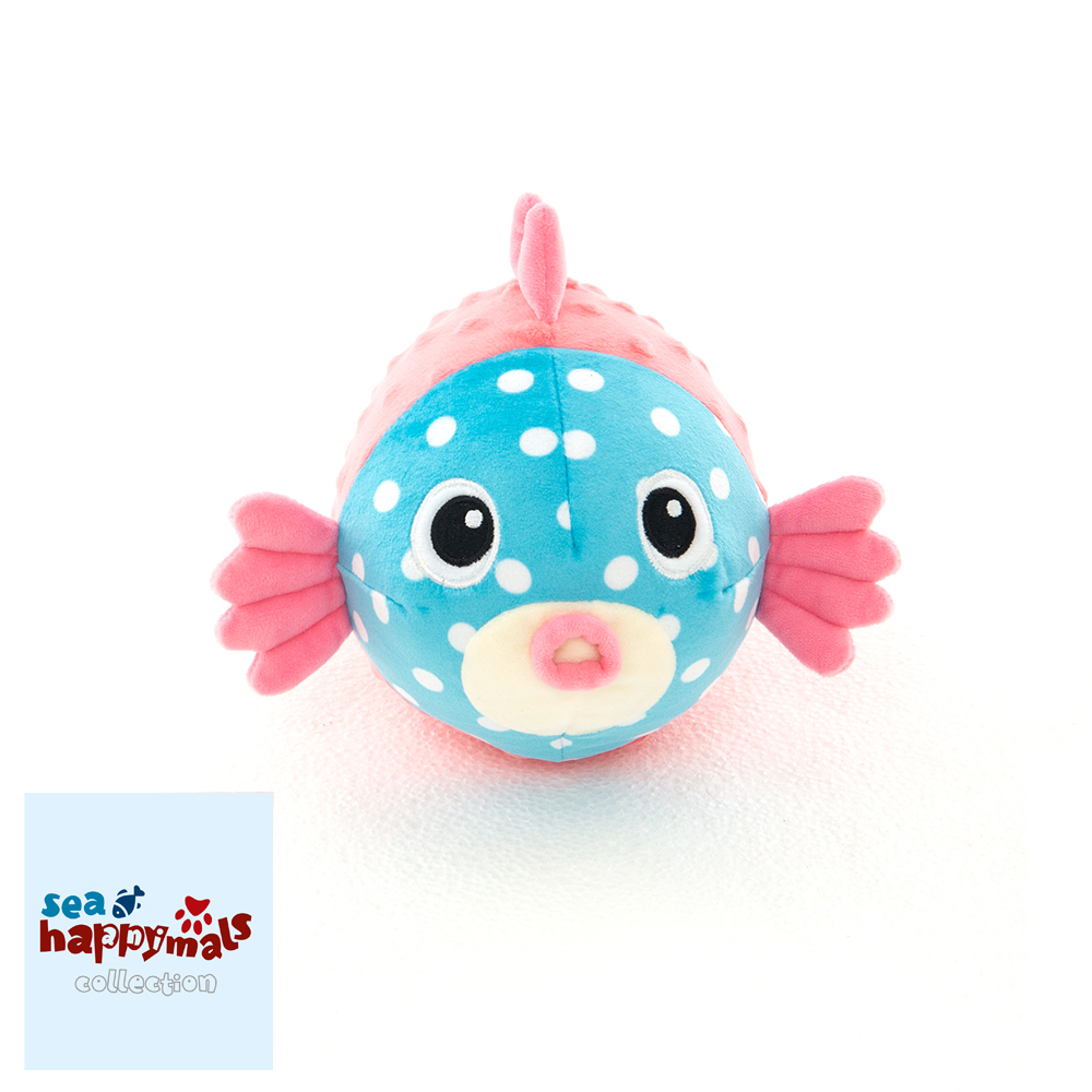 Happymals Λούτρινο Sea World: Ψάρι Φούσκα, HS-005 - Happymals