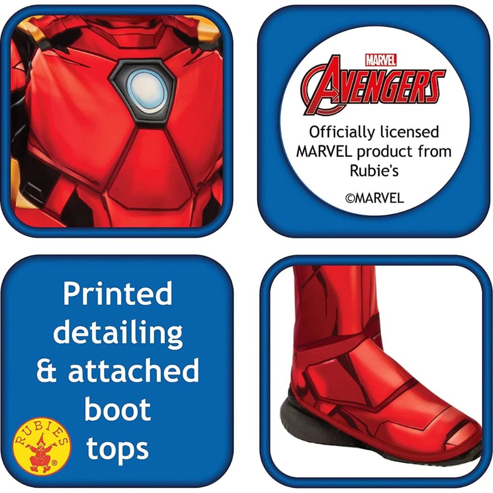 Rubie's Παιδική Στολή Marvel Iron Man Hs Small (5-6 ετών) 702024S - 