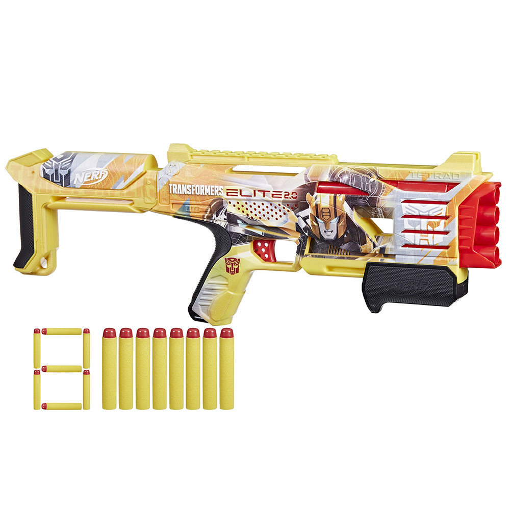 Hasbro Nerf Elite 2.0 Transformers Bumblebee Dart Blaster F9719 - NERF