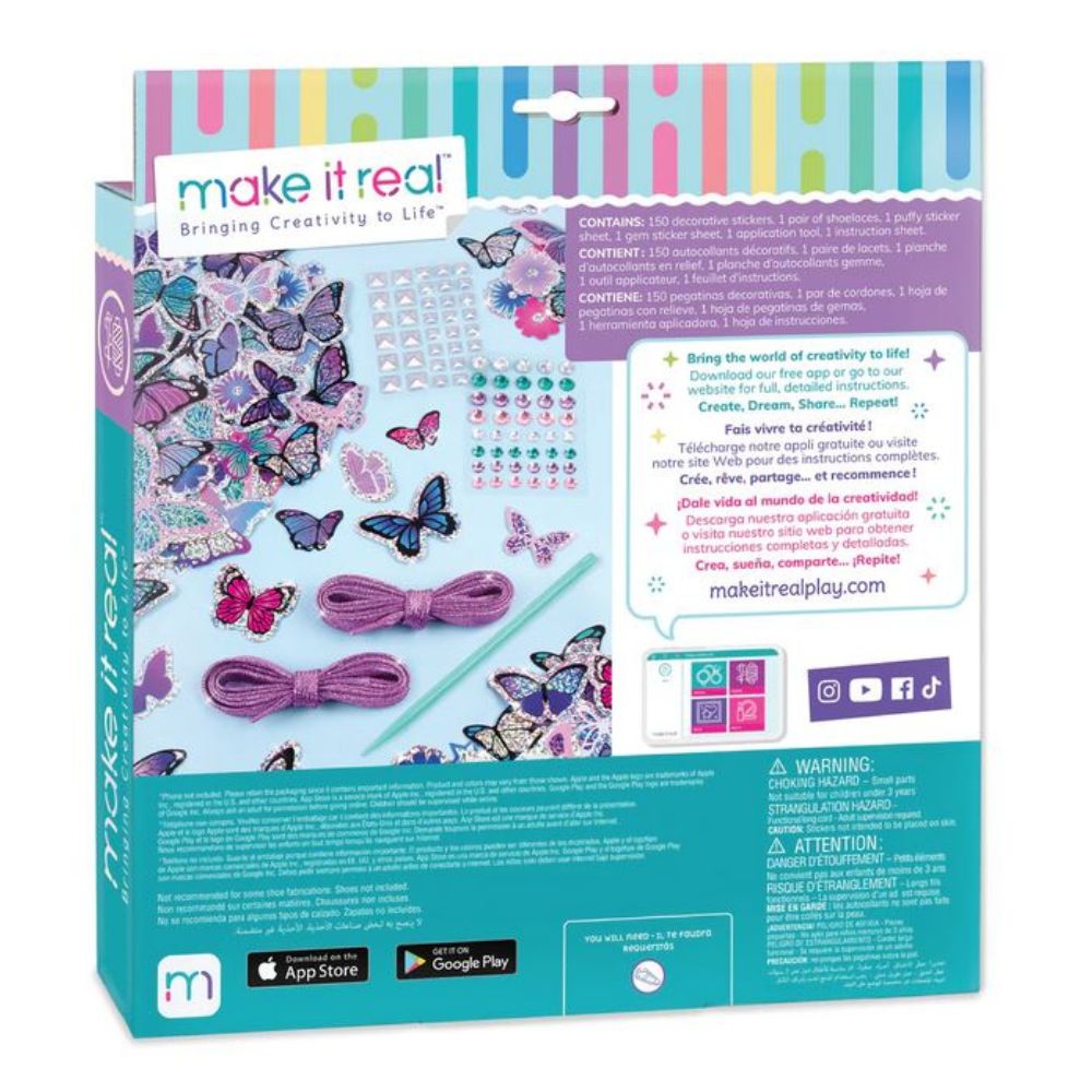 Make It Real Sticker Chic Butterfly Bling 1325 - Make it Real