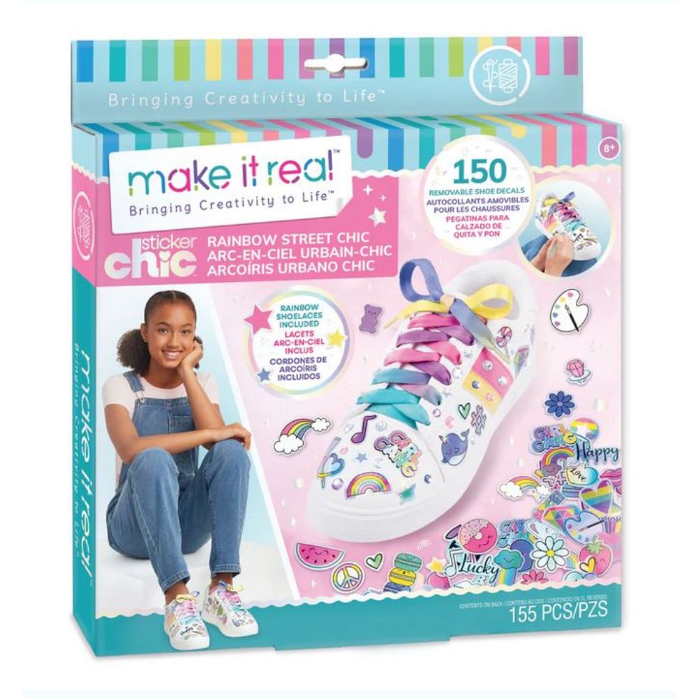 Make it Real Make It Real Sticker Chic Rainbow Street Chic 1324