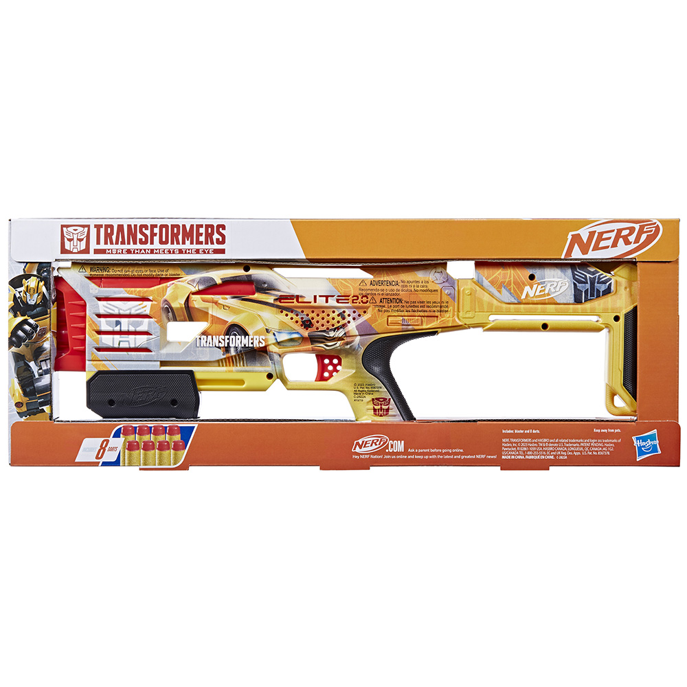 Hasbro Nerf Elite 2.0 Transformers Bumblebee Dart Blaster F9719 - NERF