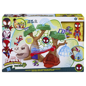 Habsro Spidey And His Amazing Friends Dino Webs Playset F9477 - Spidey And His Amazing Friends