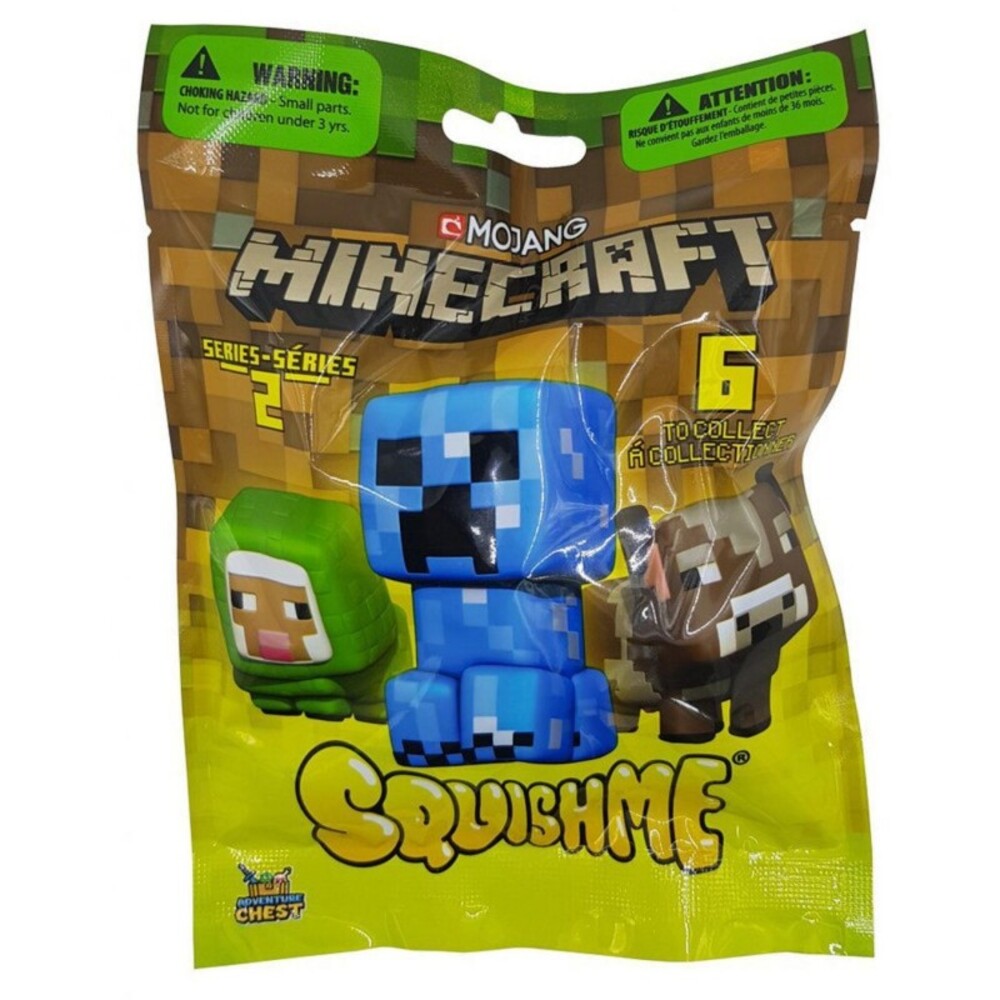 Gama Brands Minecraft Σακουλάκι Squishy Σειρά 2 10585992 - Gama Brands