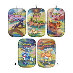 Pokemon:Vibrant Paldea Mini Tin (5 Σχέδια) POK857676 - POKEMON