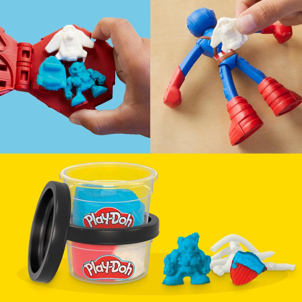 Hasbro Play-Doh Marvel Φιγούρες Δράσης (3 Σχέδια) F9829 - Play-Doh