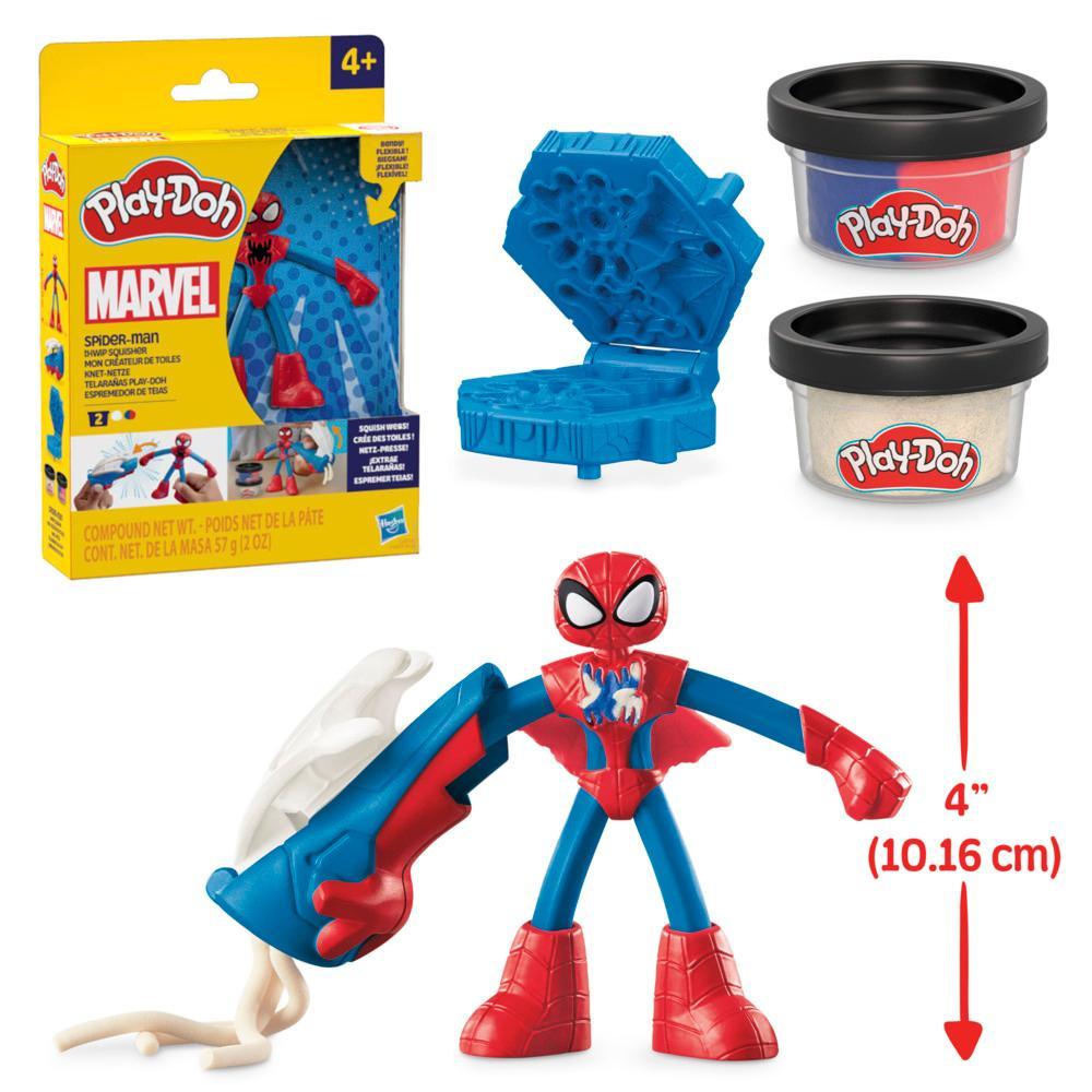 Hasbro Play-Doh Marvel Φιγούρες Δράσης (3 Σχέδια) F9829 - Play-Doh