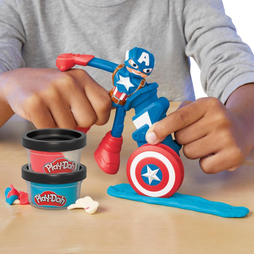 Hasbro Play-Doh Marvel Φιγούρες Δράσης (3 Σχέδια) F9829 - Play-Doh