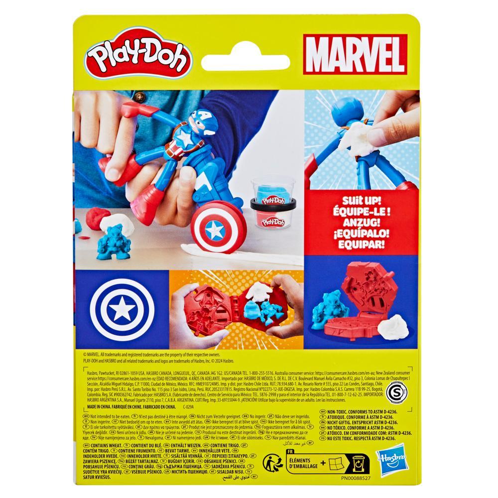 Hasbro Play-Doh Marvel Φιγούρες Δράσης (3 Σχέδια) F9829 - Play-Doh