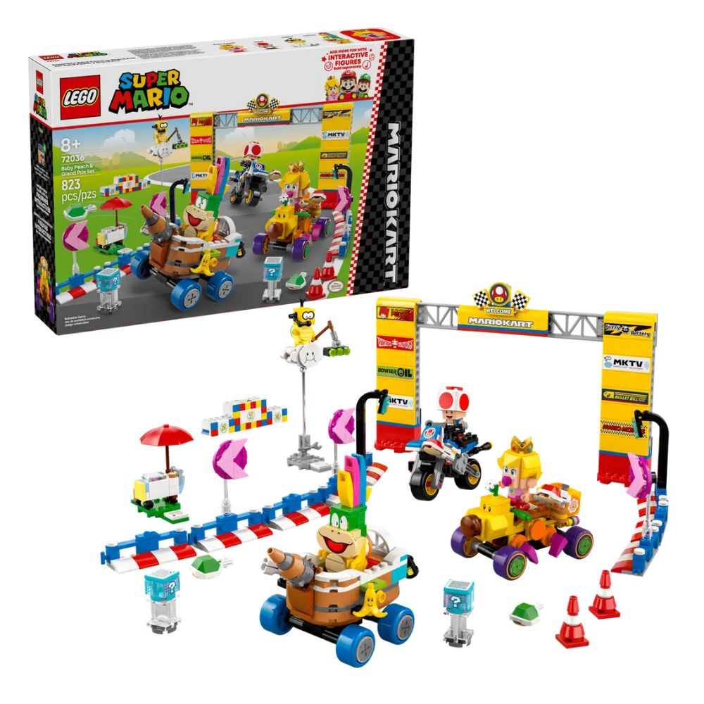 LEGO Super Mario Kart™ Baby Peach & Grand Prix Set 72036 - LEGO, LEGO Super Mario