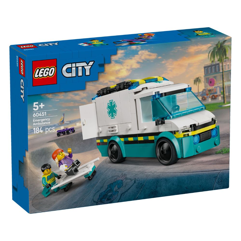 LEGO City Emergency Ambulance 60451 - LEGO, LEGO City