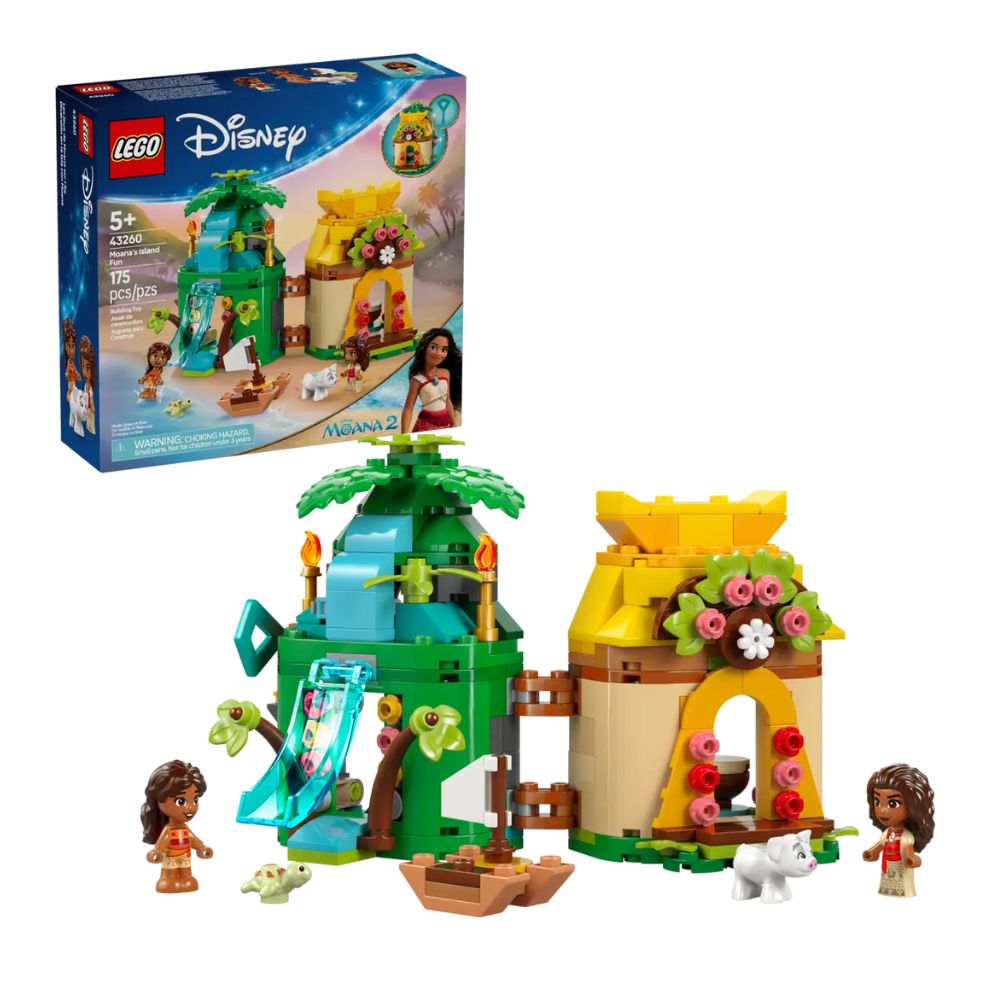 LEGO Disney Princess Moana's Island Fun 43260 - LEGO, LEGO Disney