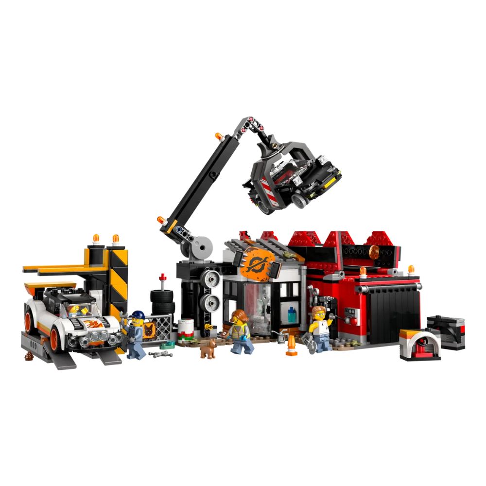 LEGO City Scrapyard With Cars 60472 - LEGO, LEGO City