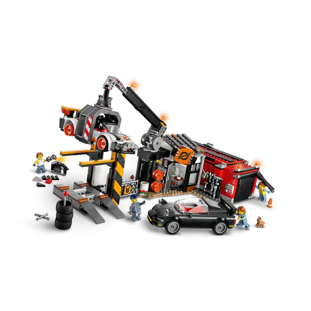 LEGO City Scrapyard With Cars 60472 - LEGO, LEGO City