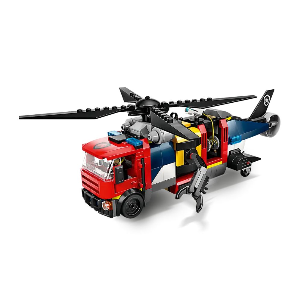 LEGO City Helicopter, Fire Truck & Submarine Remix 60462 - LEGO, LEGO City