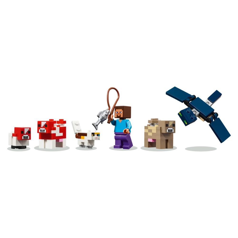 LEGO Minecraft The Mooshroom House 21270 - LEGO, LEGO Minecraft