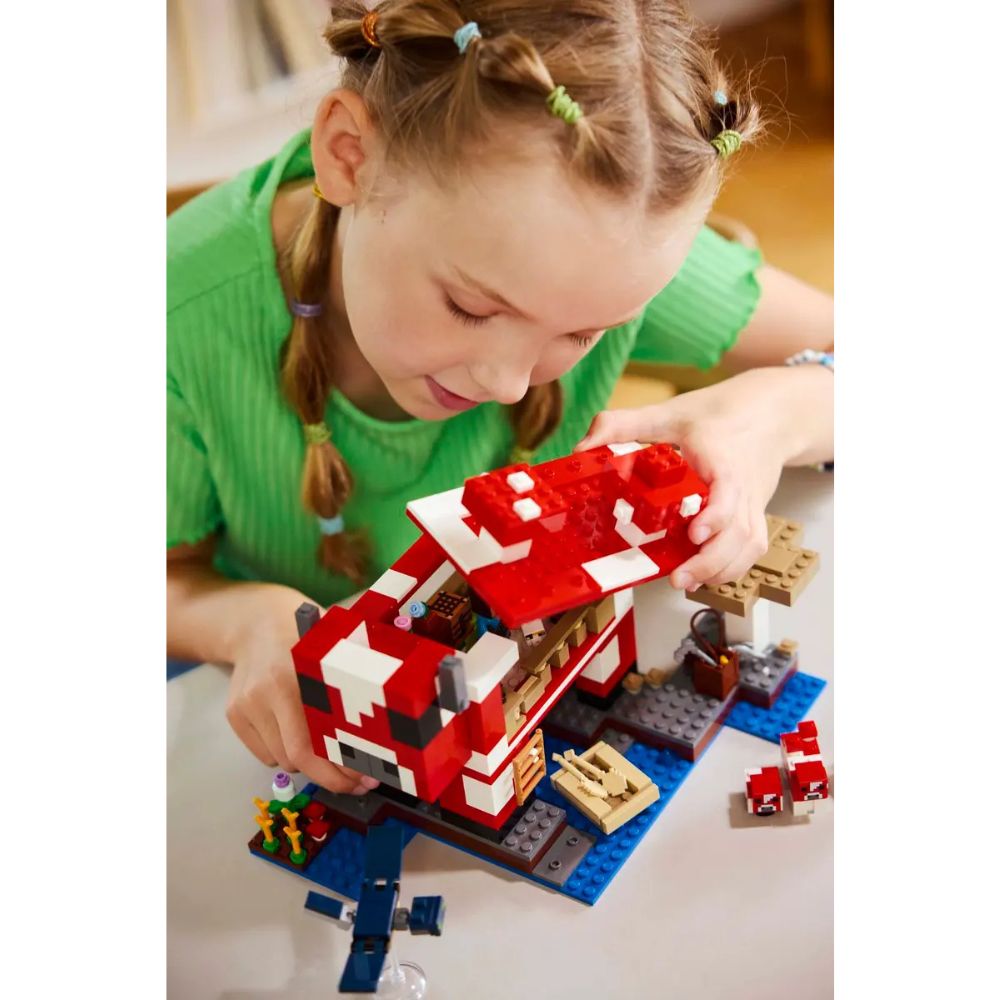 LEGO Minecraft The Mooshroom House 21270 - LEGO, LEGO Minecraft