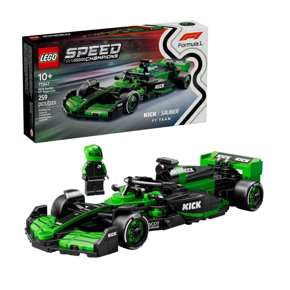 LEGO Speed Champions KICK Sauber F1® Team C44 Race Car 77247 - LEGO, LEGO F1®, LEGO Speed Champions