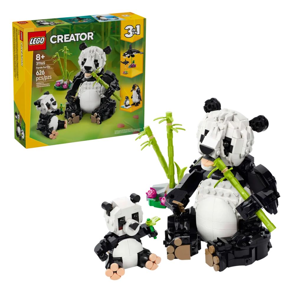 LEGO Creator 3in1 Wild Animals: Panda Family 31165 - LEGO, LEGO Creator