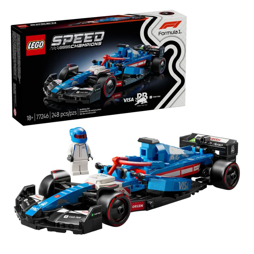 LEGO Speed Champions Visa Cash App RB VCARB 01 F1® Race Car 77246 - LEGO, LEGO F1®, LEGO Speed Champions