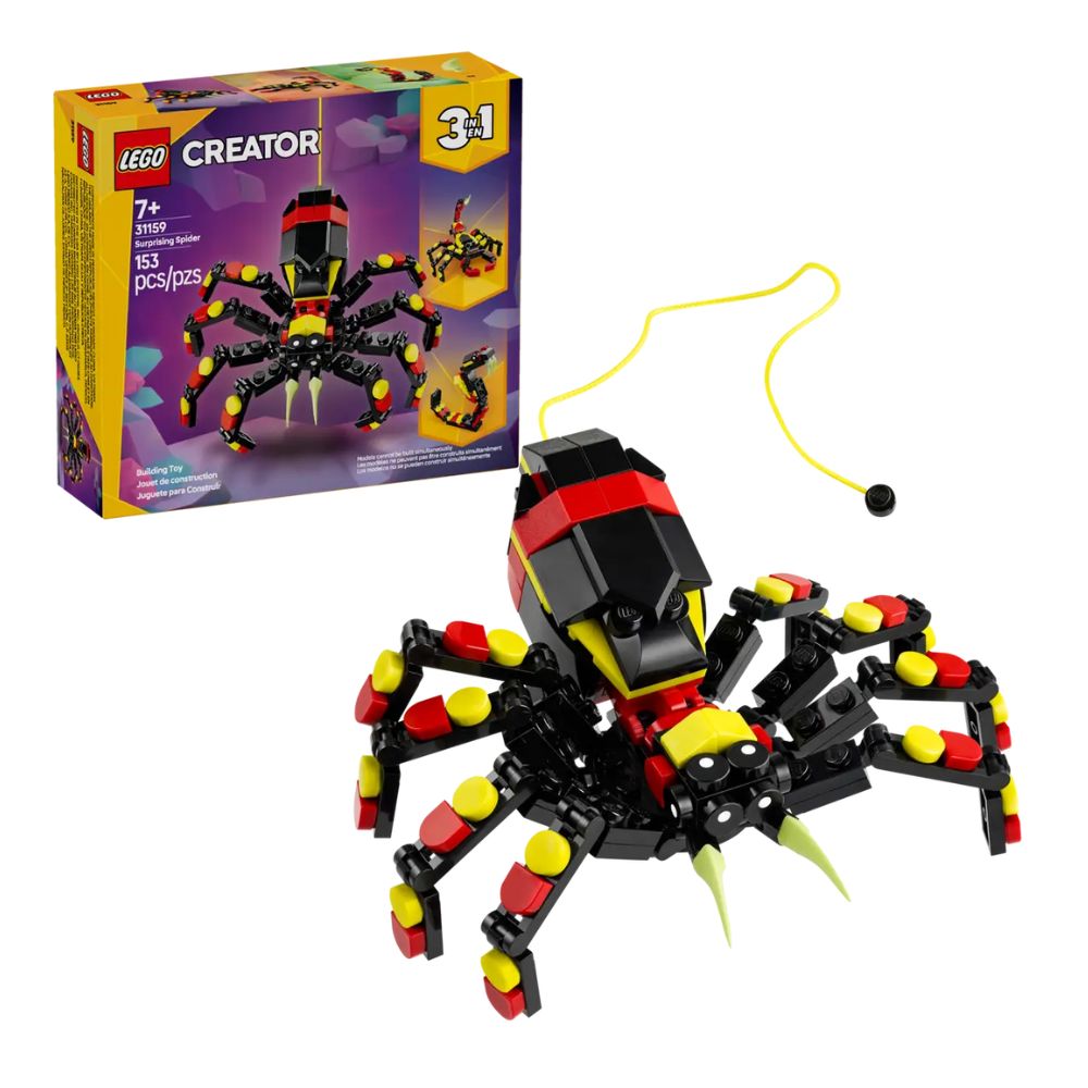 LEGO Creator 3in1 Wild Animals: Surprising Spider 31159 - LEGO, LEGO Creator