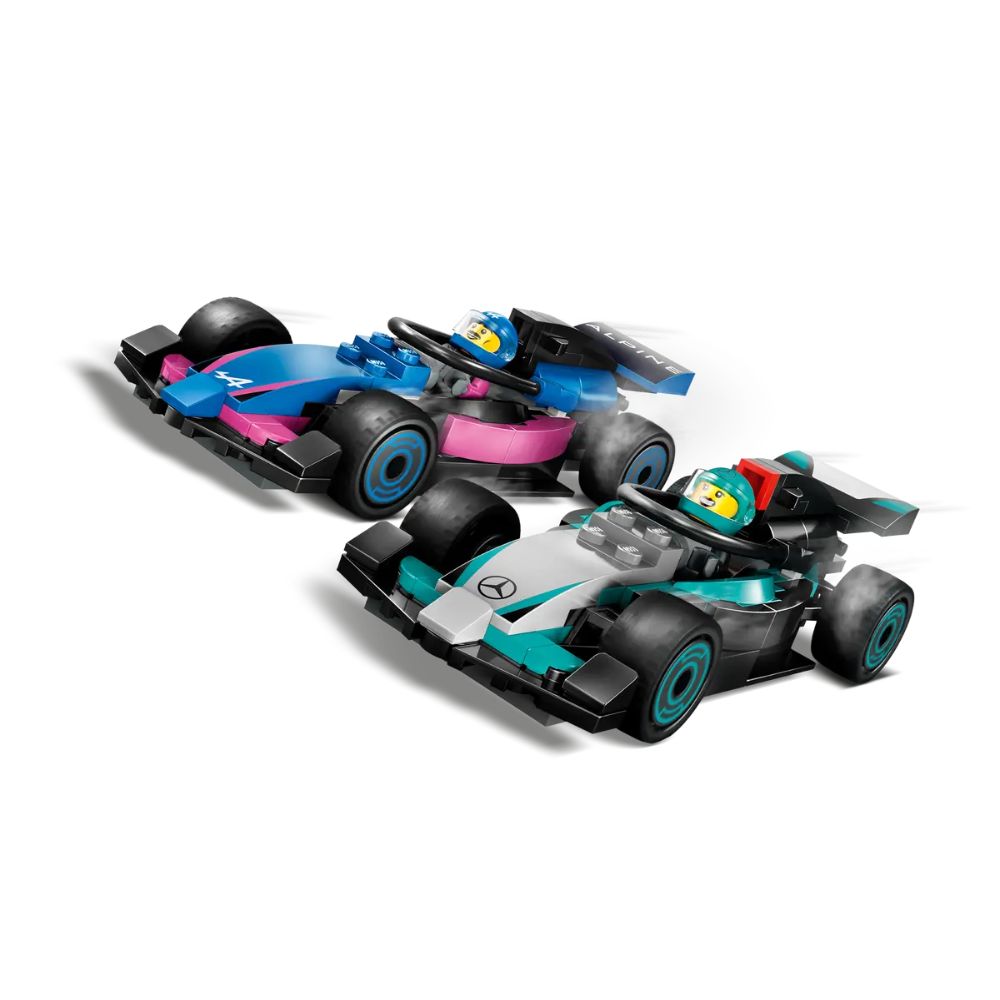 LEGO City F1 Garage & Mercedes-AMG & Alpine Cars 60444 - LEGO, LEGO City