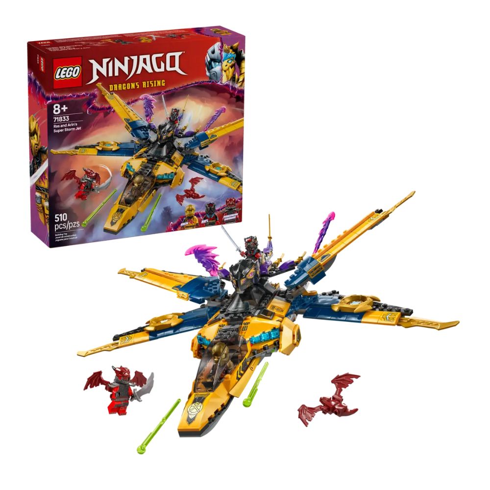 LEGO Ninjago Ras & Arin's Super Storm Jet 71833 - LEGO, LEGO Ninjago