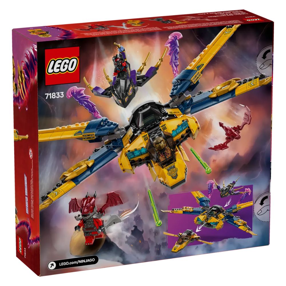 LEGO Ninjago Ras & Arin's Super Storm Jet 71833 - LEGO, LEGO Ninjago