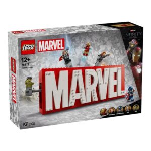 LEGO Super Heroes Marvel Logo & Minifigures 76313 - LEGO, LEGO Marvel Super Heroes