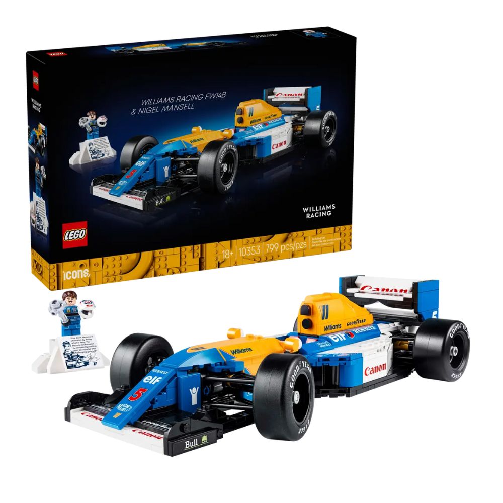 LEGO Icons Williams Racing FW14B & Nigel Mansell 10353 - LEGO, LEGO F1®, LEGO Icons