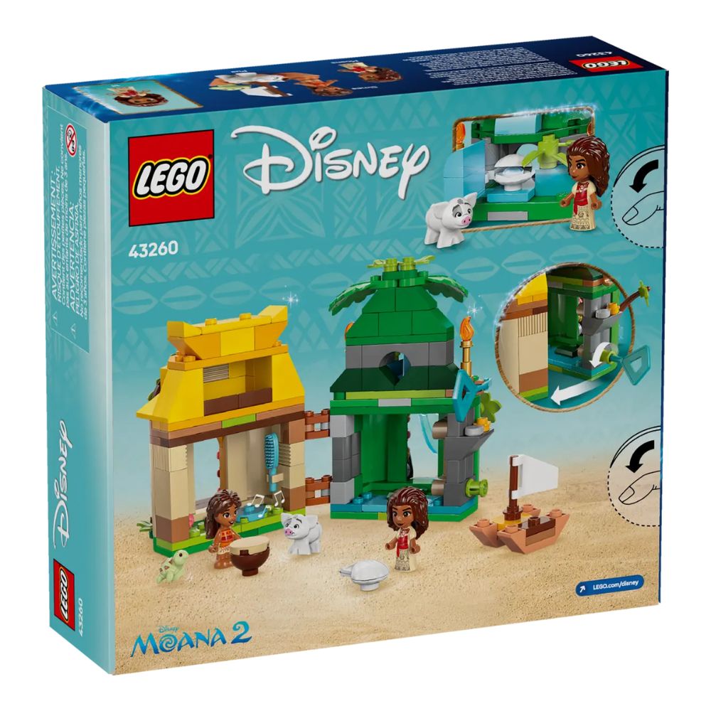 LEGO Disney Princess Moana's Island Fun 43260 - LEGO, LEGO Disney