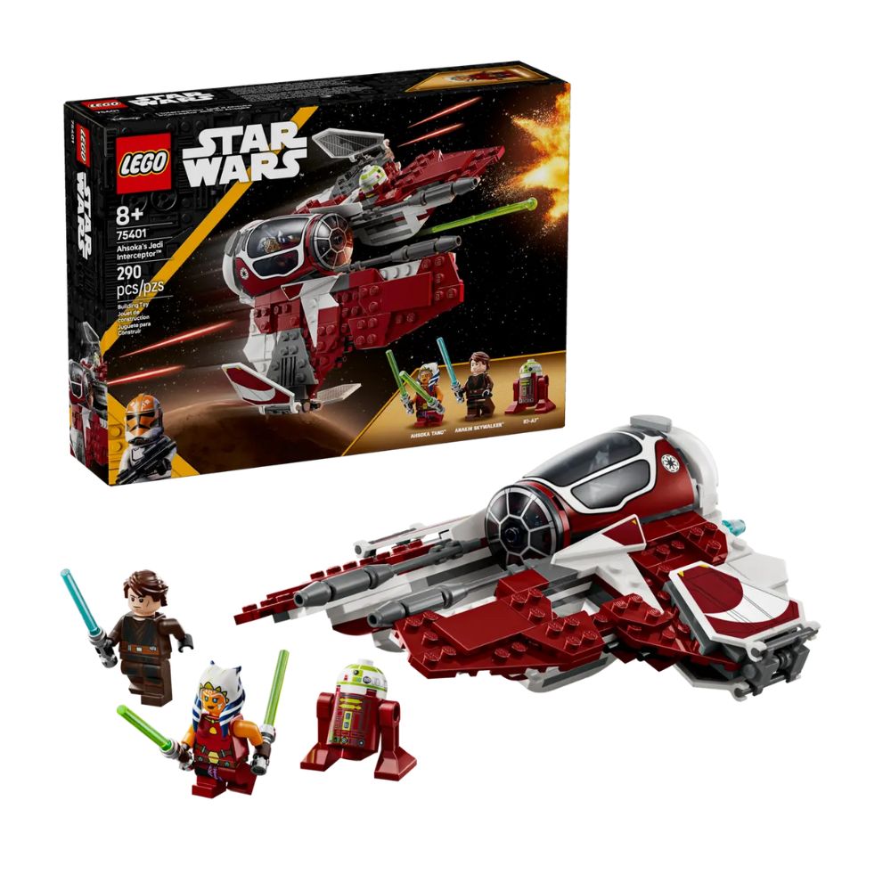 LEGO Star Wars Ahsokas's Jedi Interceptor 75401 - LEGO, LEGO Star Wars