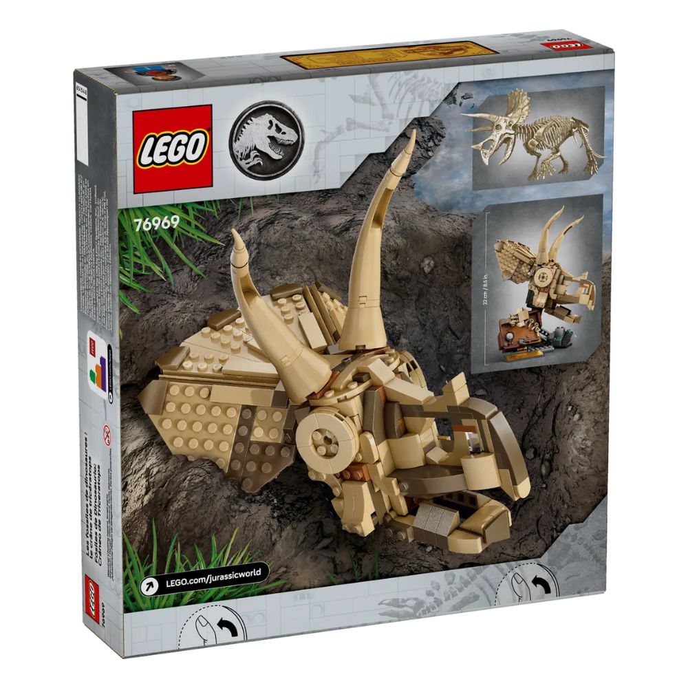 LEGO Jurassic World Dinosaur Fossils: Triceratops Skull 76969 - LEGO, LEGO Jurassic World