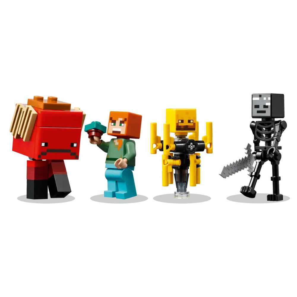 LEGO Minecraft The Nether Lava Battle 21266 - LEGO, LEGO Minecraft