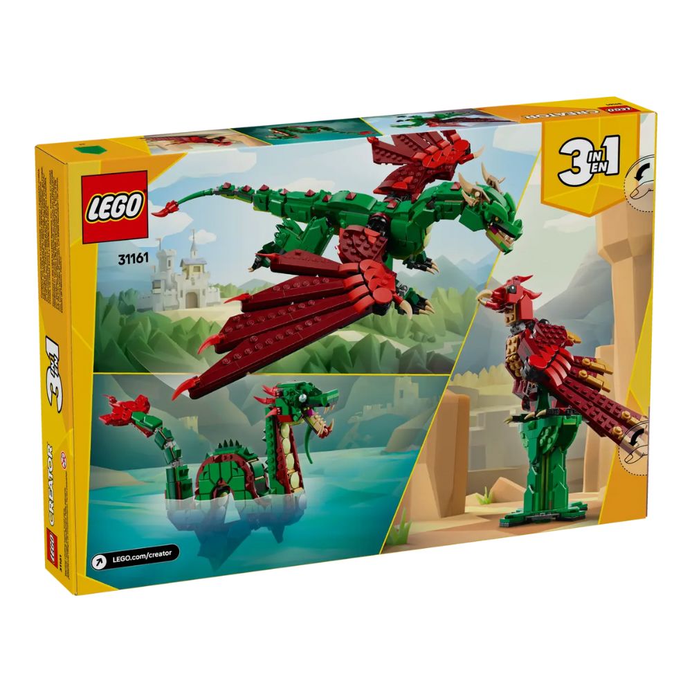 LEGO Creator 3in1 Medieval Dragon 31161 - LEGO, LEGO Creator