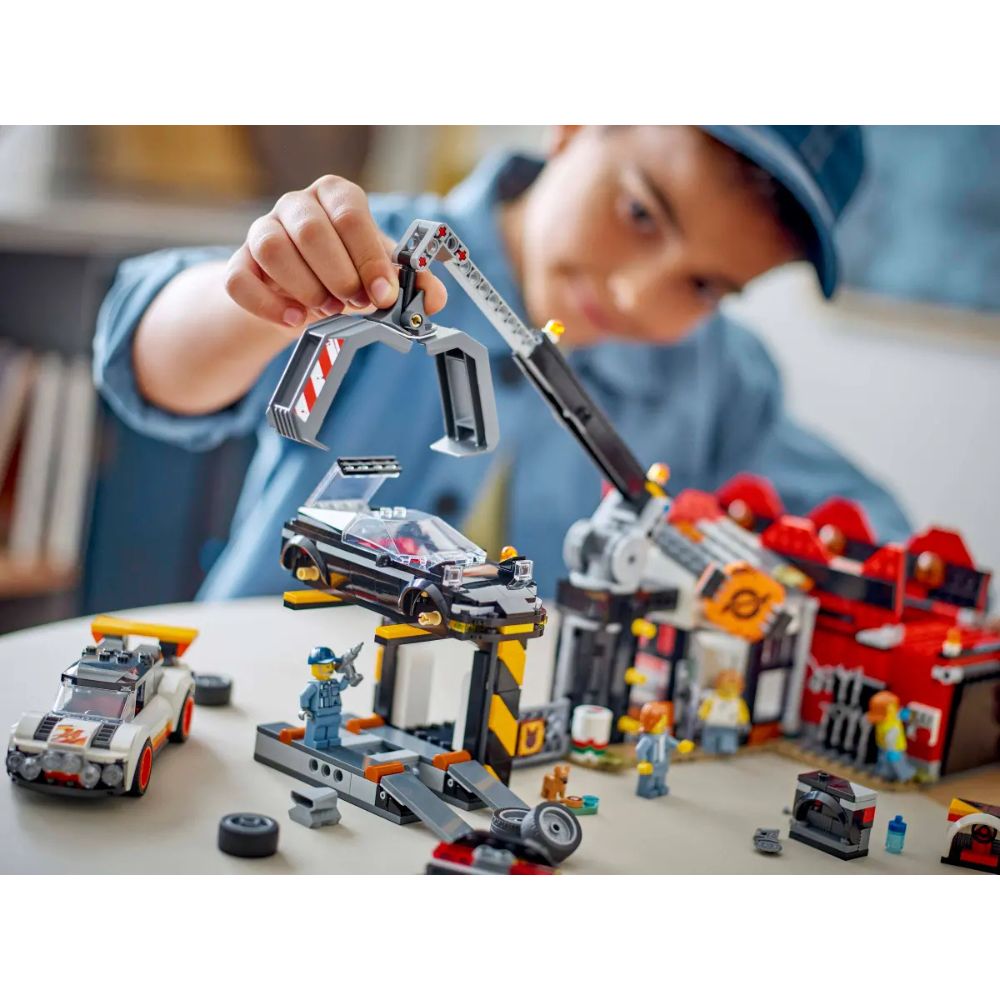 LEGO City Scrapyard With Cars 60472 - LEGO, LEGO City