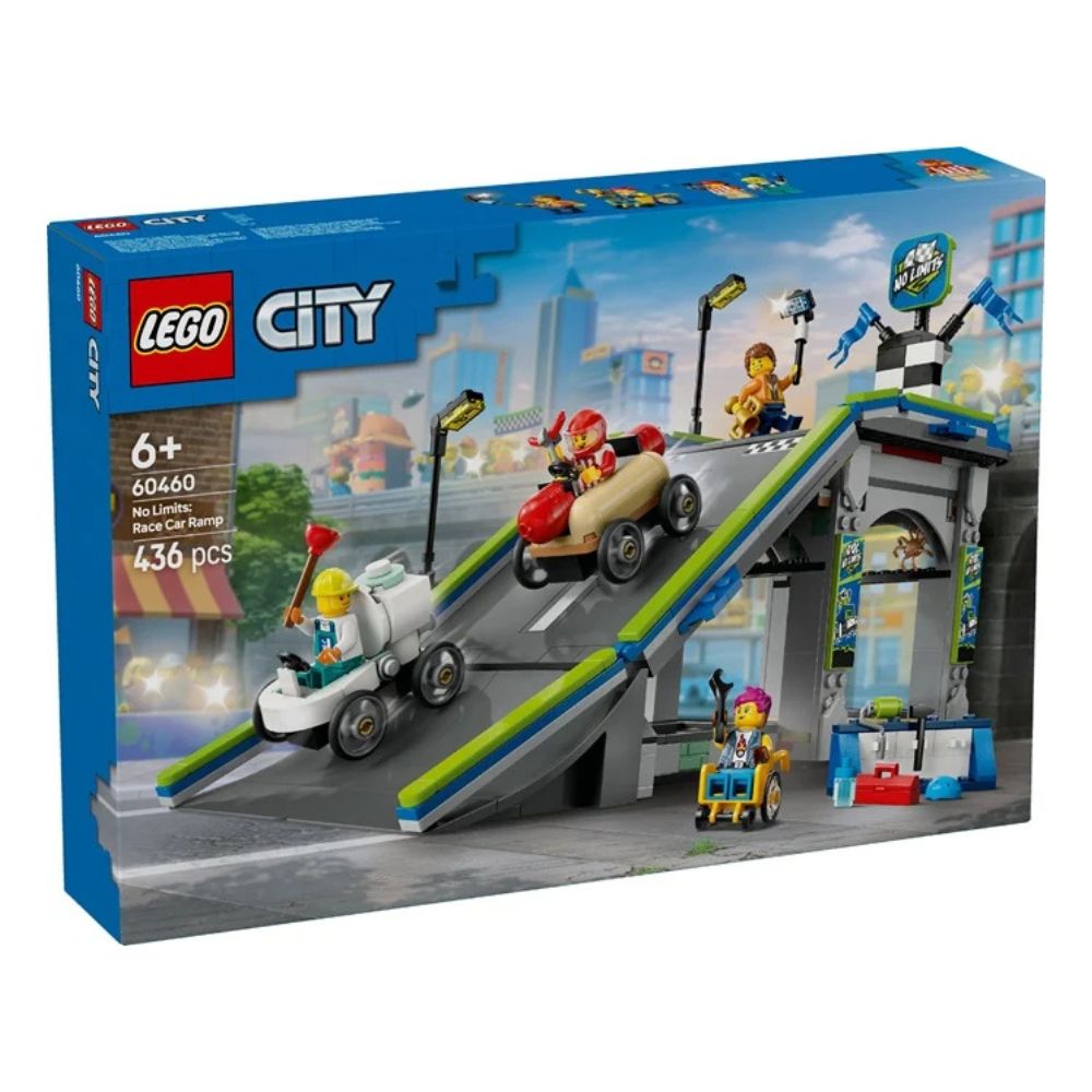 LEGO City No Limits: Race Car Ramp Track 60460 - LEGO, LEGO City