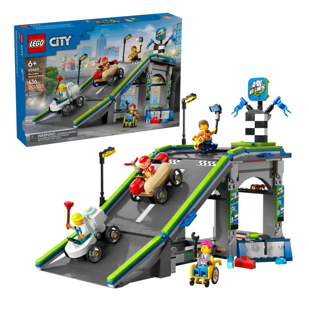 LEGO City No Limits: Race Car Ramp Track 60460 - LEGO, LEGO City